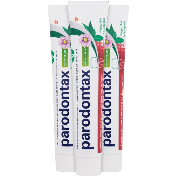 Parodontax Herbal Fresh Trio Toothpaste - Osvěžující zubní pasta pro citlivé zuby 1 ml