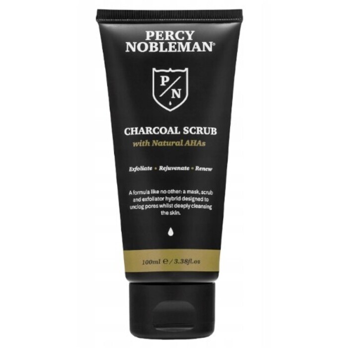 Charcoal Scrub - Pánsky pleťový peeling 3v1 s čiernym uhlím
