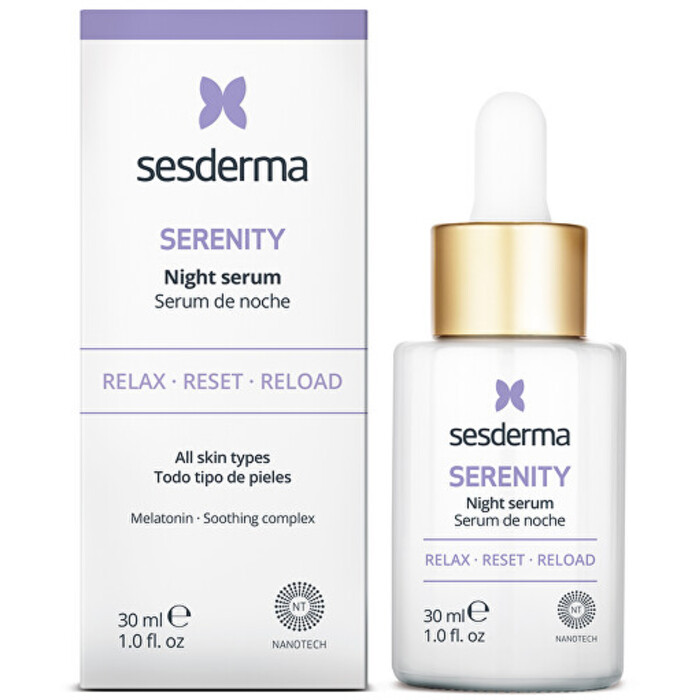 Sesderma Serenity Night Serum - Obnovující noční pleťové sérum 30 ml