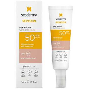 Repaskin Silk Touch Color Tinted Facial Sunscreen SPF 50 - Tónovaný opalovací krém na obličej