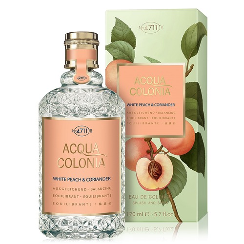 4711 Acqua Colonia White Peach & Coriander unisex kolínská voda 170 ml