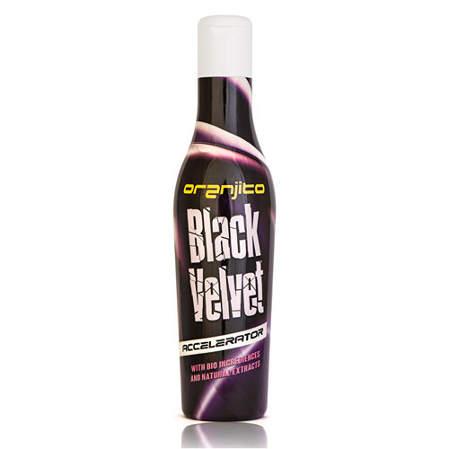 Oranjito Black Velvet Accelerator - Opalovací mléko do solária 200 ml