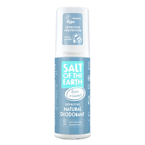 Salt-Of-The-Earth Ocean Coconut Natural unisex deodorant - Přírodní minerální unisex deodorant ve spreji 100 ml