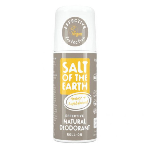Ambra Sandalwood Natural Roll On Deodorant - Prírodný guličkový dezodorant s ambrou a santalom