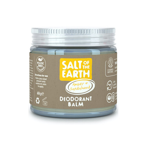 Salt Of The Earth přírodní minerální deodorant balzám Amber & Sandalwood (Deodorant Balm) 60 g
