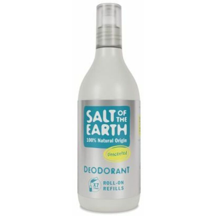 Salt-Of-The-Earth Unscented Deo Roll-on Refills - Náhradní náplň do přírodního kuličkového dámský deodorantu 525 ml