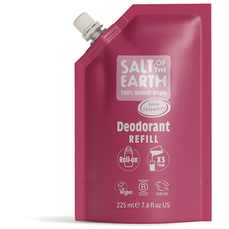 Fresh Strawberry Deo Refill - Náplň přírodního kuličkového deodorantu