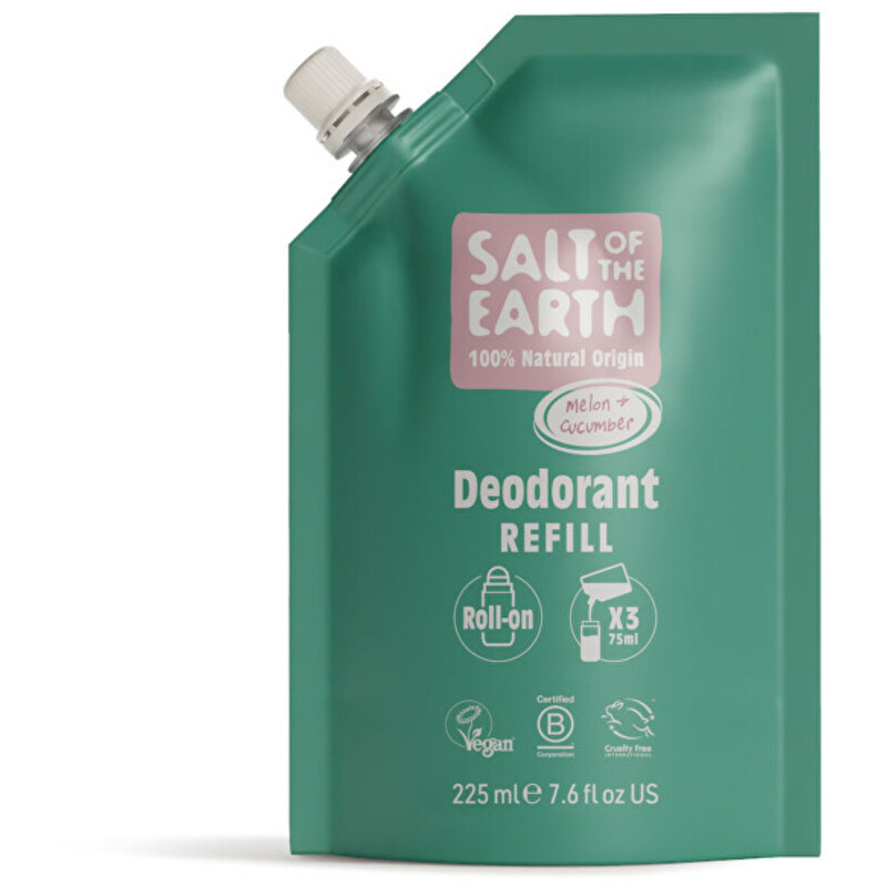Melon & Cucumber Deo Refill - Náplň přírodního kuličkového deodorantu