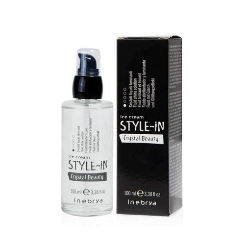 Style-In Crystal Beauty Fluid Shine Splution - Vyhladzujúci fluid pre farbené vlasy