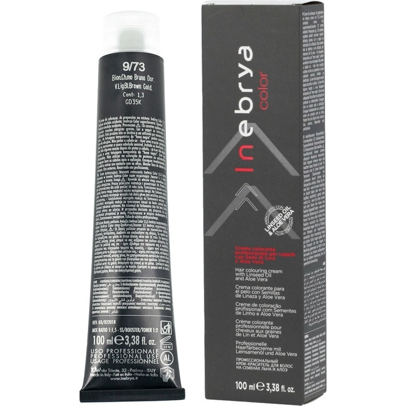 Color TOBACCO Hair Colouring Cream ( tabákové ) - Profesionální barva na vlasy 100 ml