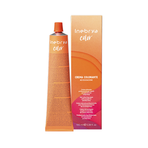 Inebrya Color - Permanentní barva na vlasy 100 ml - 8/44 Intense Copper Light Blond