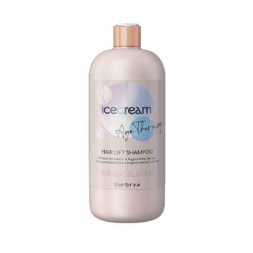 Inebrya Ice Cream Age Therapy Hair Lift Shampoo ( zralé, porézní a chemicky upravené vlasy ) - Regenerační šampon 300 ml