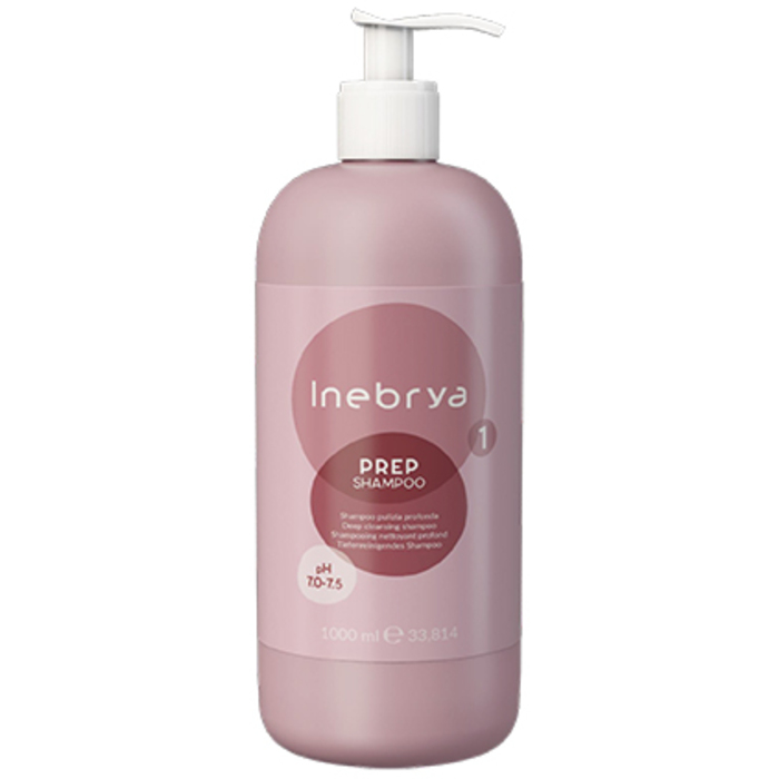 Inebrya Prep Deep Cleansing Shampoo - Hloubkově čistící šampon 1000 ml