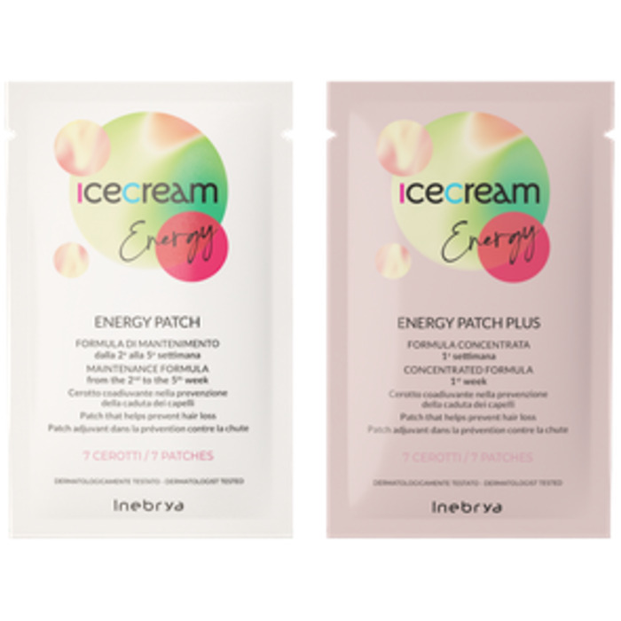 Inebrya Inebrya Ice Cream Energy Energy Patch - Náplasti pro podporu přkolínská vodaházení padání vlasů 70 ks