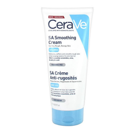 CeraVe SA Smoothing Cream - Hydratační zjemňující krém pro suchou až velmi suchou pokožku 340 ml