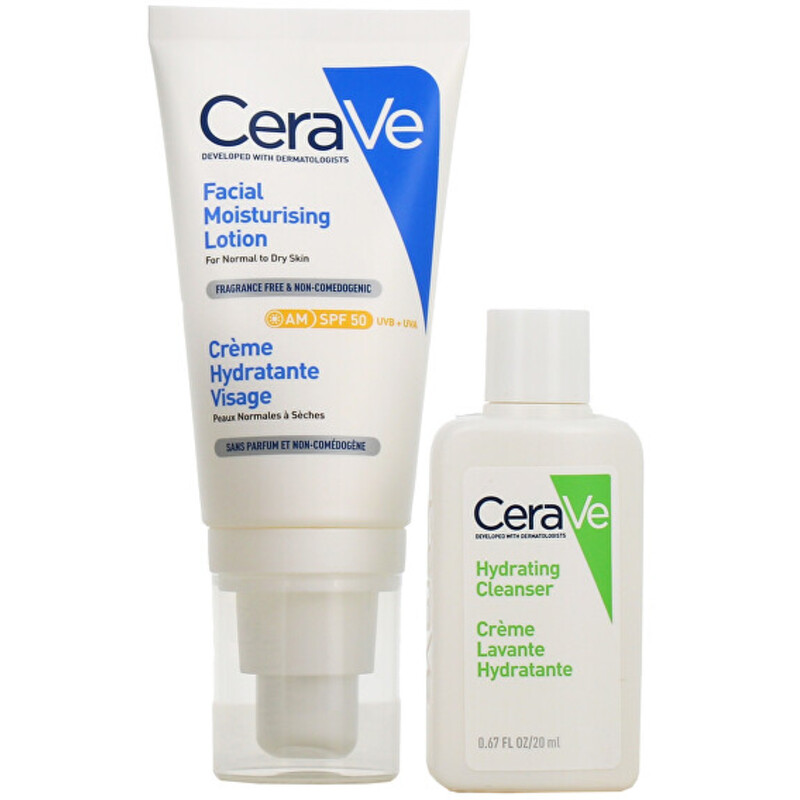 Moisturising Set SPF 50  Sada péče pro normální až suchou pokožku