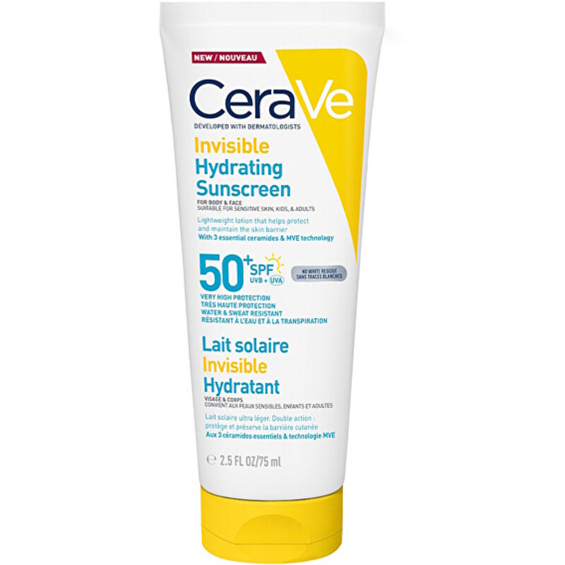 Invisible Hydrating Sunscreen SPF 50+ - Opalovací krém