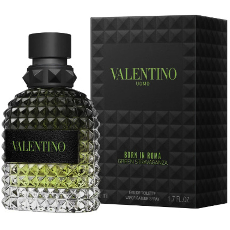 Valentino Uomo Born In Roma Green Stravaganza pánská toaletní voda 100 ml