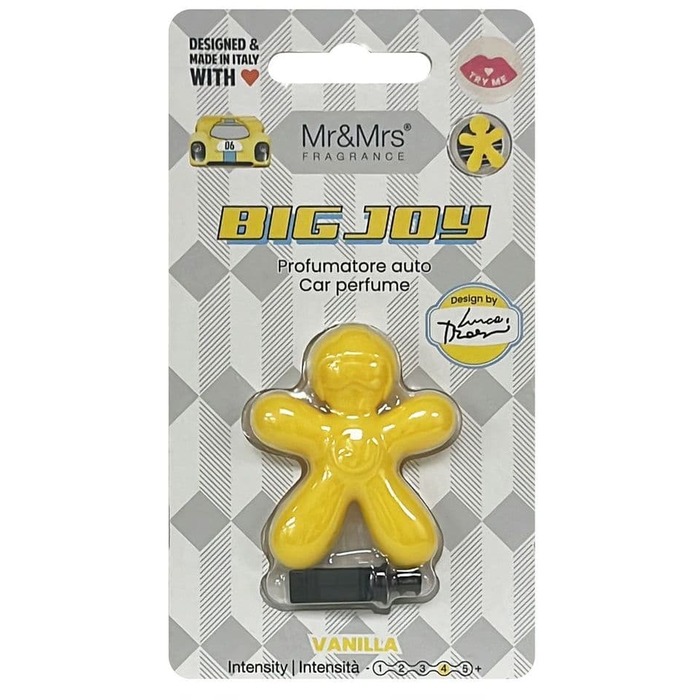 Big Joy Vanilla Car Fragrance - Vůně do auta