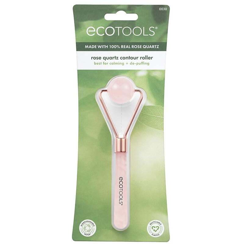 Rose Quartz Contour Roller - Masážní váleček na obličej