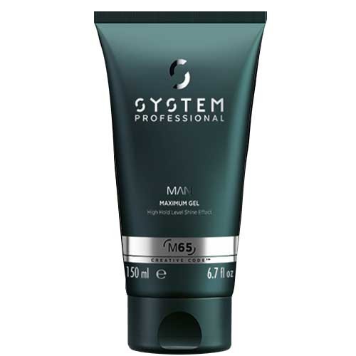 Man Creative Code M65 Maximum Gel - Gel na vlasy