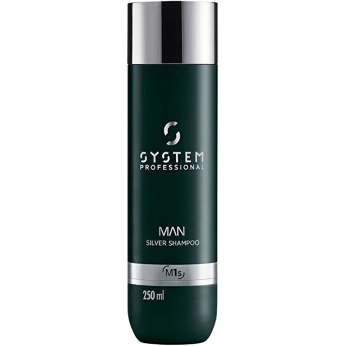 Man Silver Shampoo - Fialový šampón pre mužov
