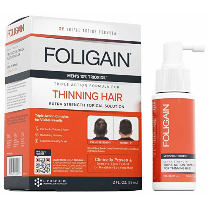 Foligain Triple Action Formula For Thinning Hair - Sérum proti padání vlasů 59 ml