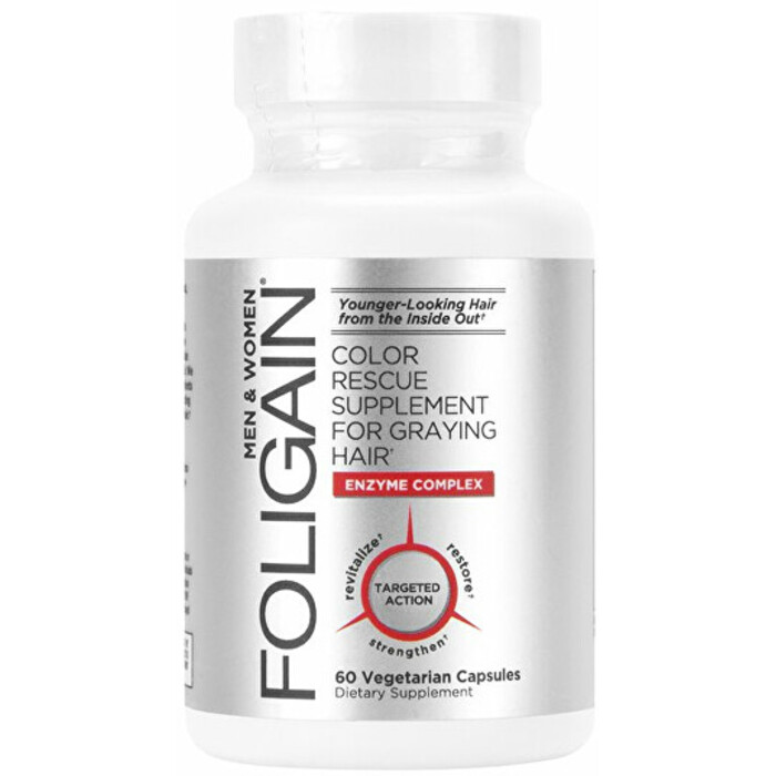 Foligain Color Rescue Supplement For Graying Hair ( 60 tablet ) - Tablety proti šedivění vlasů
