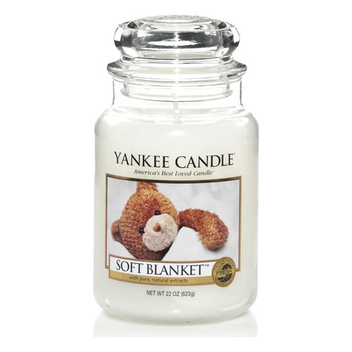 Yankee Candle Soft Blanket Candle ( měkká deka ) - Vonná svíčka 