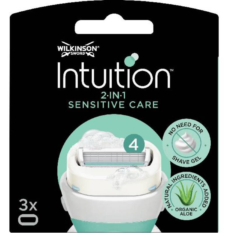 Intuition Sensitive Care (3ks) - Náhradné hlavice pre citlivú pokožku