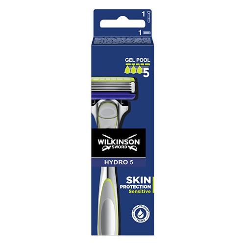 Wilkinson Sword Hydro 5 Skin Protection Sensitive - Holicí strojek + 1 náhradní hlavice