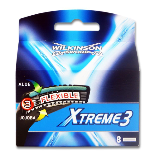 Wilkinson Sword Xtreme 3 ( 8 ks ) - Náhradní břit pro muže