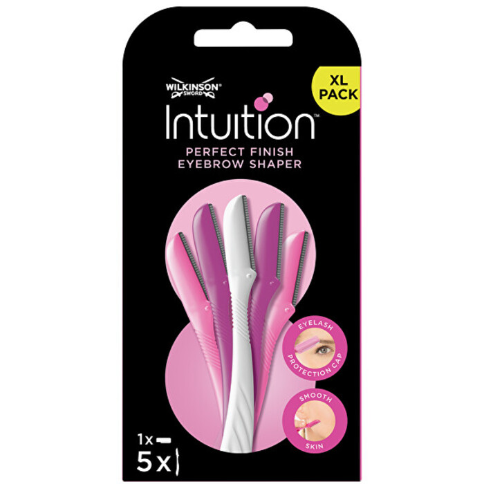Perfect Finish Eyebrow Shaper - Britva na úpravu obočia 5 ks
