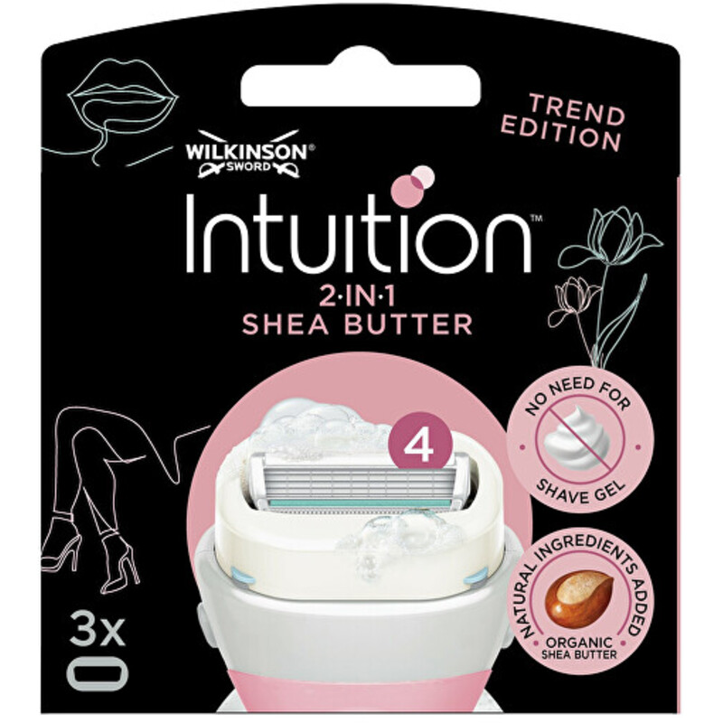 Intuition 2v1 Shea Butter ( 3 ks ) - Náhradní hlavice