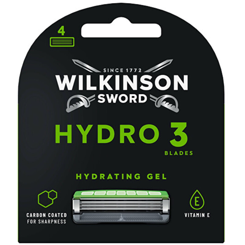 Hydro 3 Black Edition - Náhradní hlavice ( 4 ks )