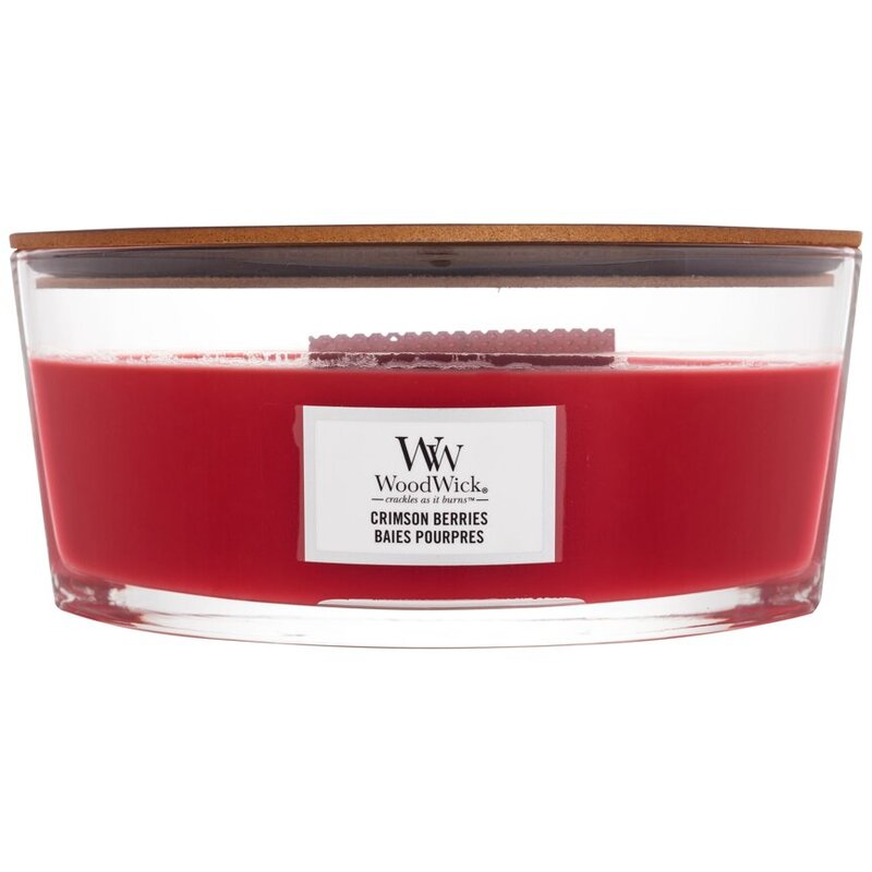 Crimson Berries Loď ( křupavé plody ) - Vonná svíčka