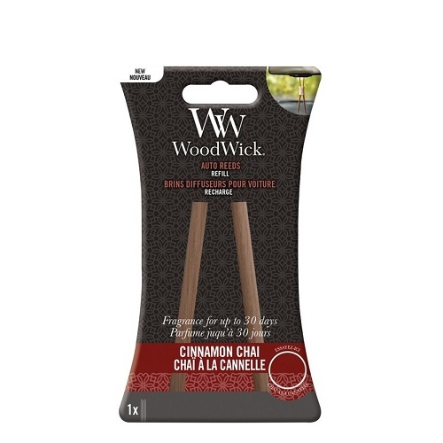 Woodwick Cinnamon Chai - náhradní tyčinky
