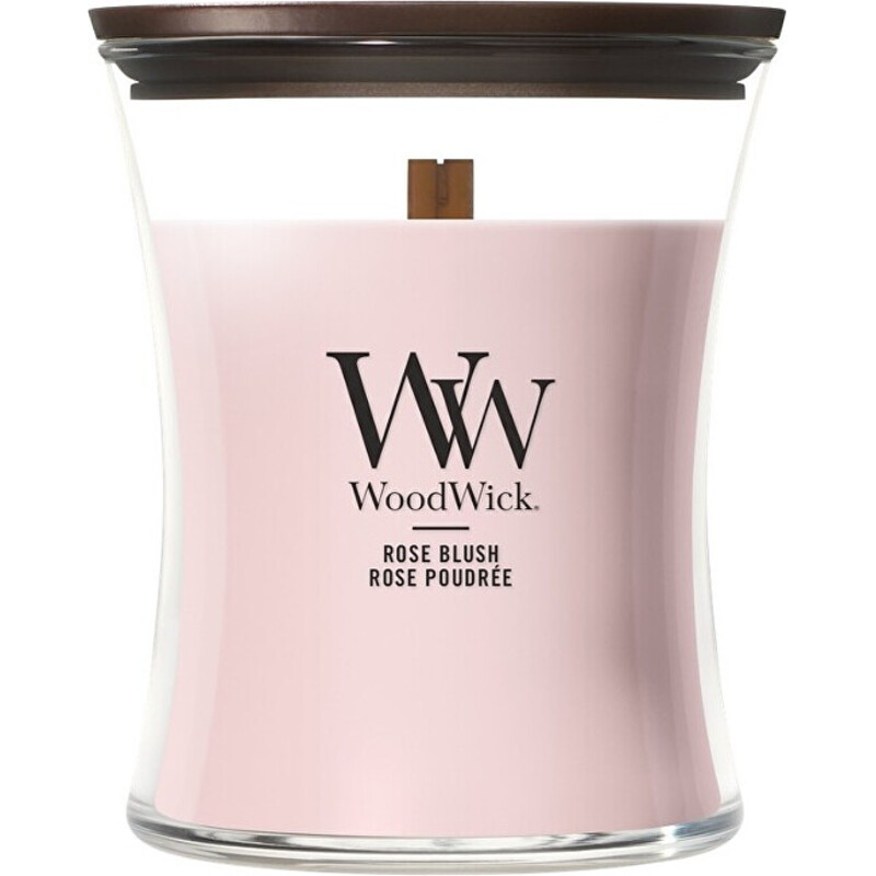 Rose Blush Váza ( nádech růže ) - Vonná svíčka 