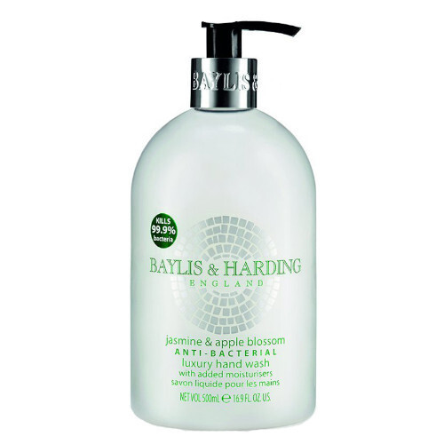 Baylis & Harding Anti-Bacterial Luxury Hand Wash - Antibakteriální tekuté mýdlo na ruce Jasmín a jablečný květ 500 ml