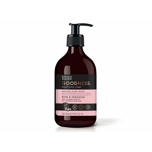 Tekuté mydlo na ruky Růže a muškát Goodness ( Natura l Hand Wash)