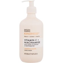 Kindness + Vitamín C + Niacinamide Cleanse & Glow Hand Wash - Tekuté mydlo na ruky pre rozjasnenú a pružnú pokožku
