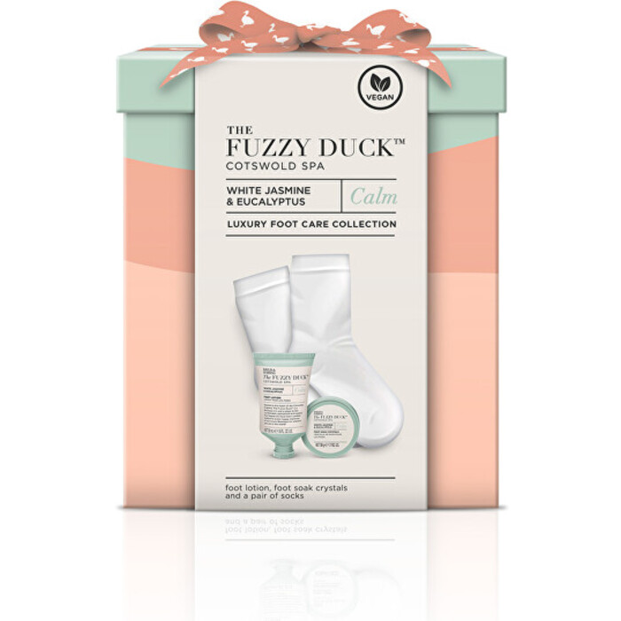 The Fuzzy Duck Luxury Foot Care Set ( Jazmín & Eukalyptus ) - Darčeková sada starostlivosti o nohy
