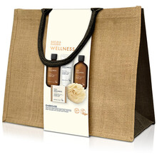 Welness Energise Gift Set With Bag ( Zázvor, Citron & Bazalka ) - Dárková sada tělové péče v tašce