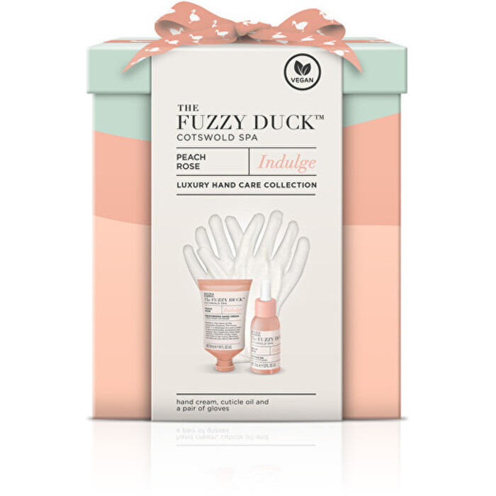 The Fuzzy Duck Luxury Hand Care Collection Indulge ( Broskyňa & Ruža ) - Darčeková sada

