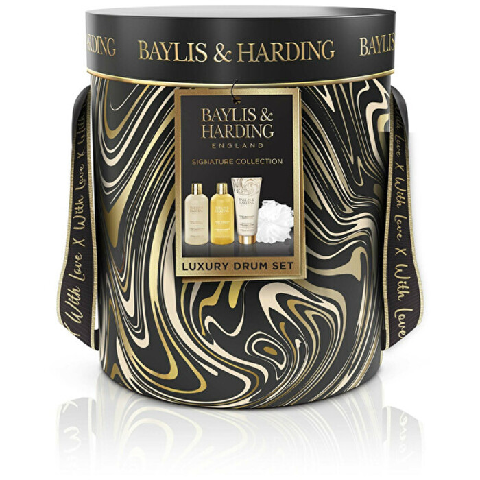 Baylis & Harding Signature Collection Luxury Drum Set ( Mandarinka & Grapefruit ) - Dárková sada s mycí houbou