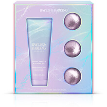 Bath Care Set ( Jojoba, Vanilka & Mandľový olej ) - Darčeková sada kúpeľovej starostlivosti 
