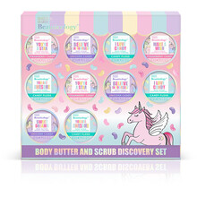 Body Butter and Scrub Discovery Set ( Jednorožec ) - Dárková sada 
