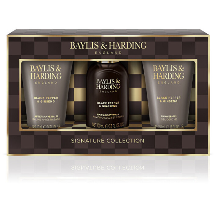 Černý pepř & Ženšen Men Signature Collection - Dárková sada péče o tělo