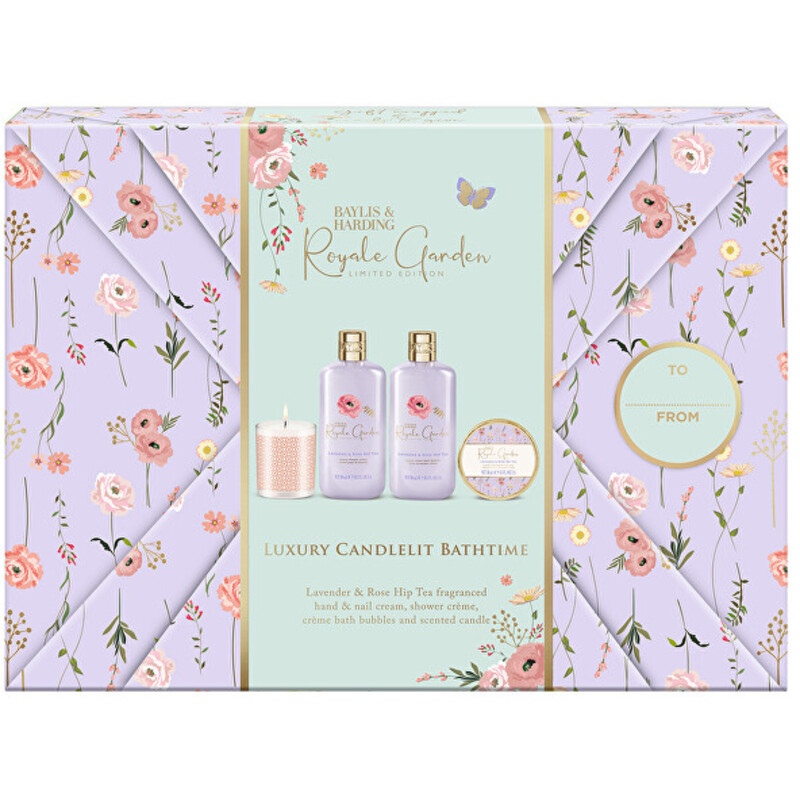Lavender Body Care Gift Set ( Levandule & Šípkový čaj ) - Dárková sada péče o tělo