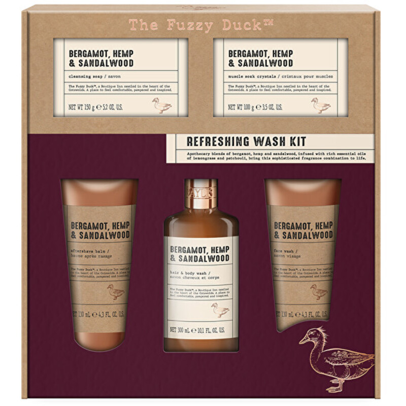 Bergamot Body Care Set ( Bergamot, Konopí & Santalové dřevo ) - Dárková sada péče o tělo